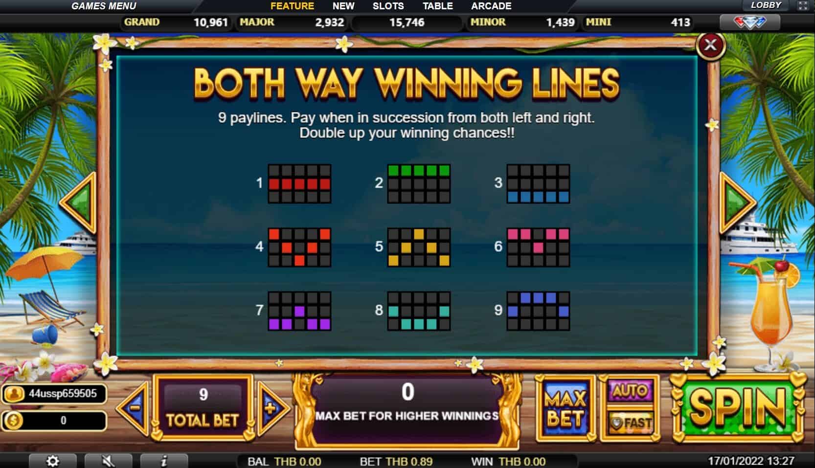 Sexy Beach Party Slot live22