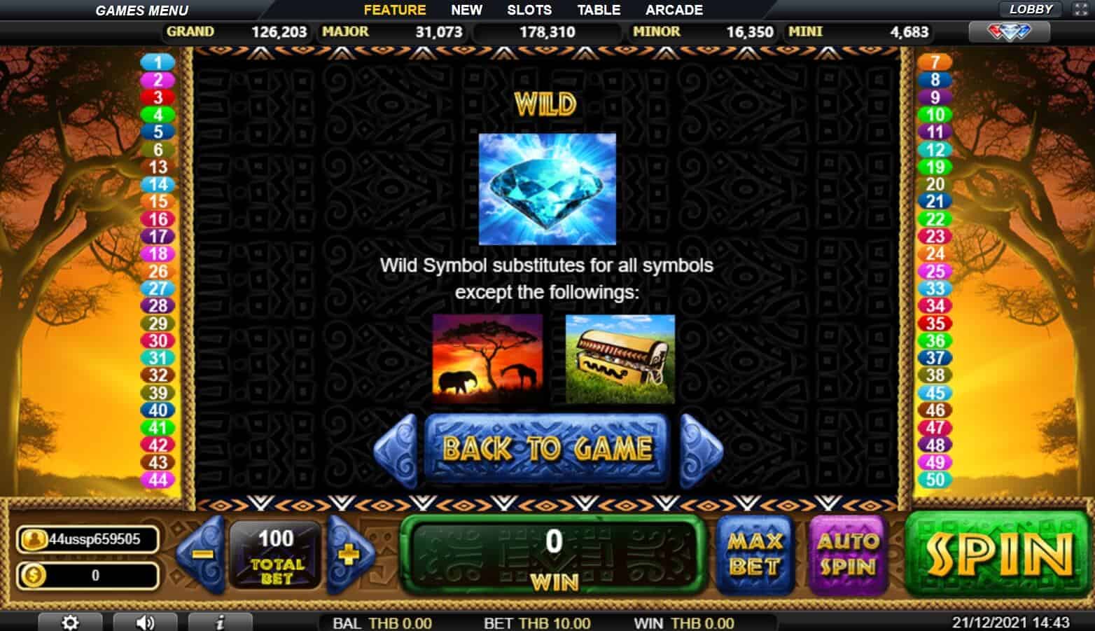 Wilds Of Africa slot1234 live22