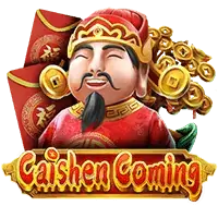 Caishen Coming (เทพเจ้าแห่งความร่ำรวยกำลังมา) เกมสล็อตออนไลน์ ASKMEBET amb เครดิตฟรี
