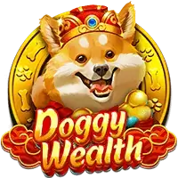 Doggy Wealth (เทพแห่งโชคลาภเฮงเฮง) เกมสล็อตออนไลน์ ASKMEBET amb สล็อต