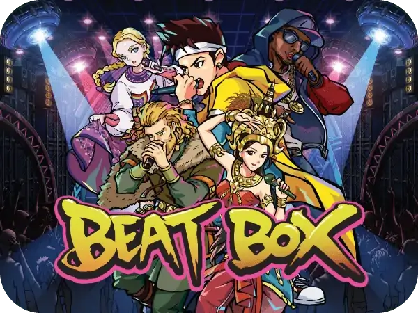 Beat Box สล็อต Gamatron จาก เกมสล็อต amb