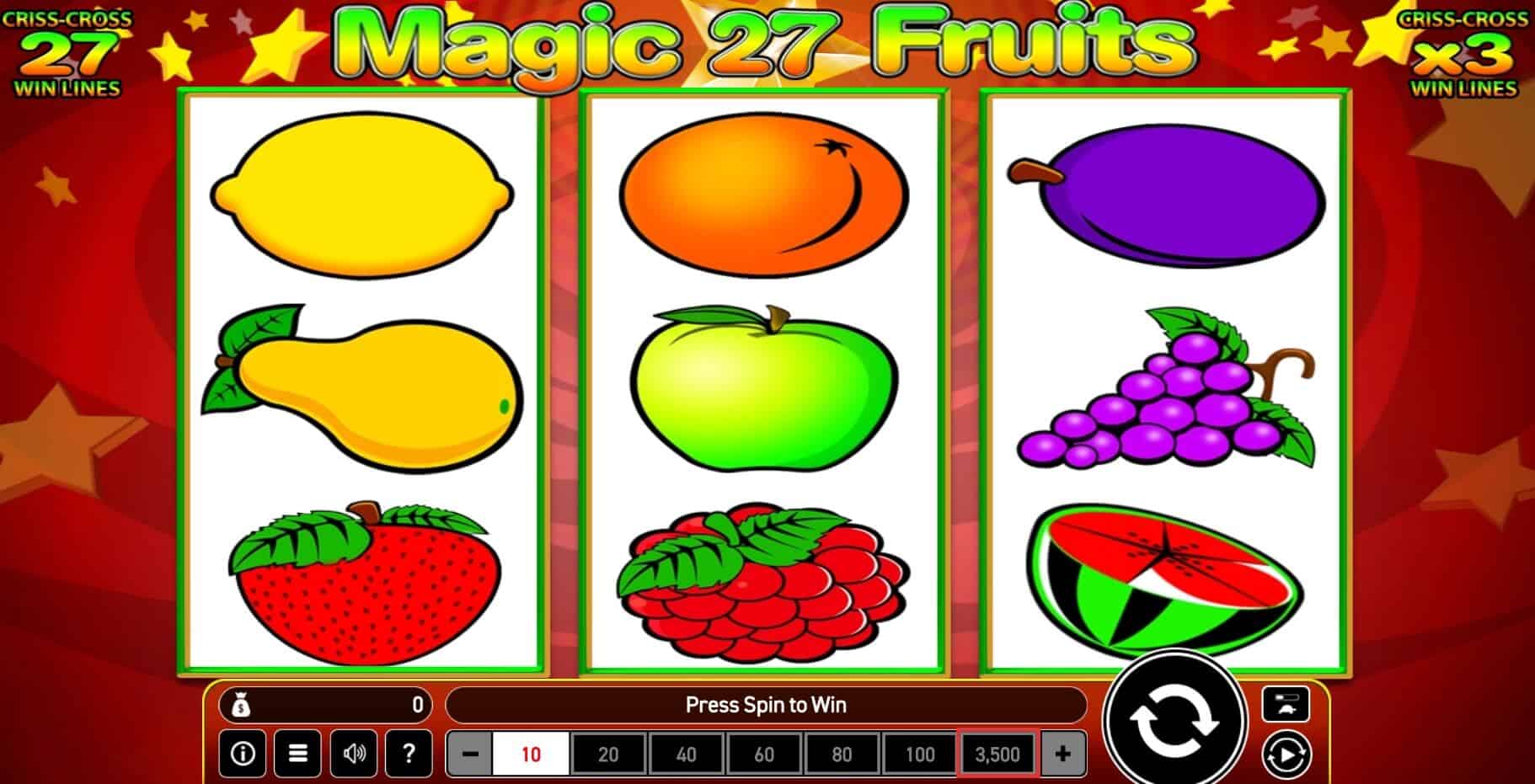 Magic Fruits 27 AMBBET เครดิตฟรี สมัคร AMBBET ที่นี่ AMB Bet