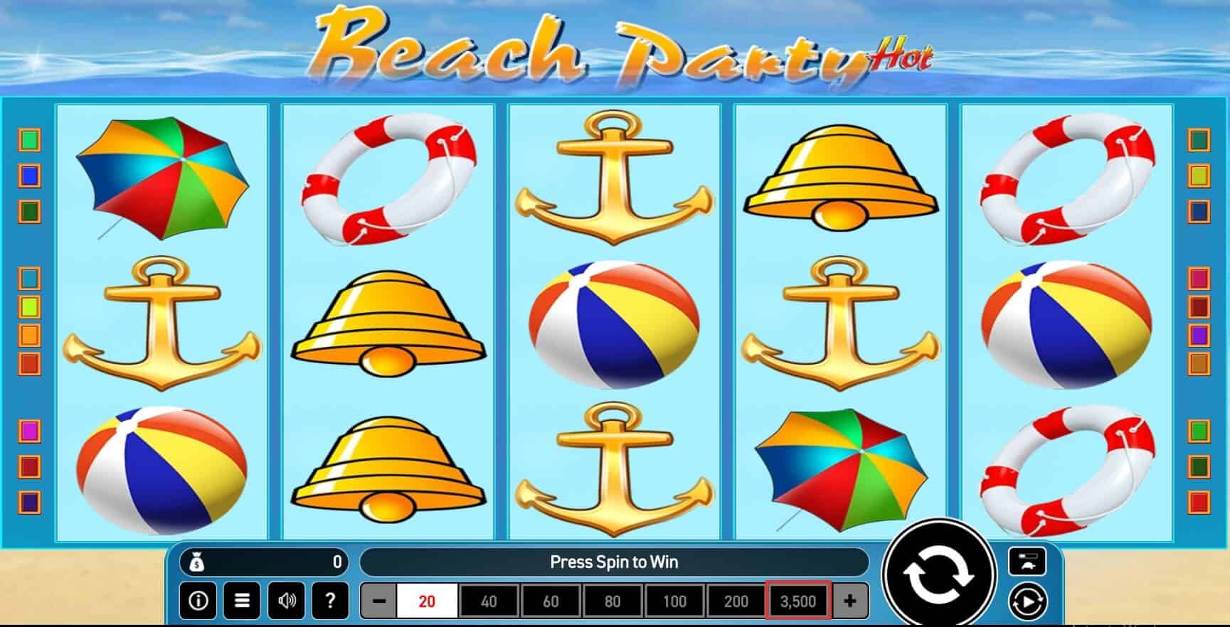 Beach Party Hot สล็อตออนไลน์จาก Play'n GO เล่นบน สล็อต PG Slot pg ผ่านเว็บ