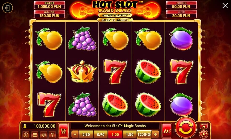 Hot Slot Magic Bombs Wazdan Direct AMB Bet