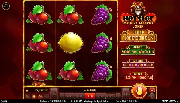 Hot Slot Mystery Jackpot Joker Wazdan Direct AMB bet
