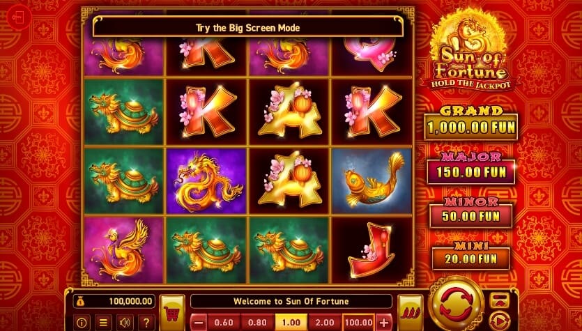 Sun of Fortune Wazdan Direct AMBBET เครดิตฟรี